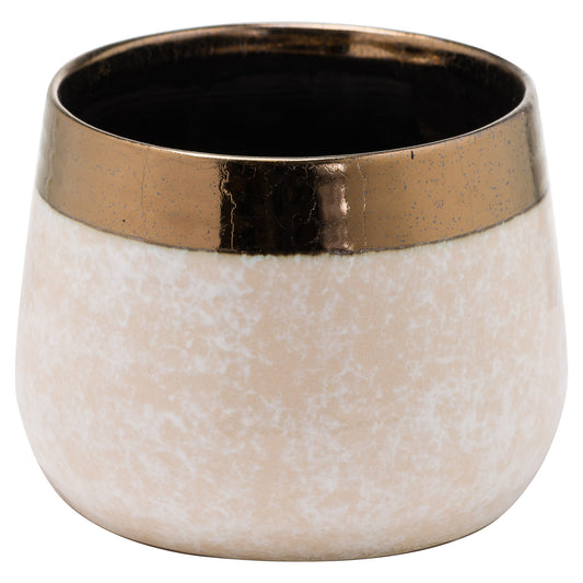 Seville Collection Bronze Metallic Planter