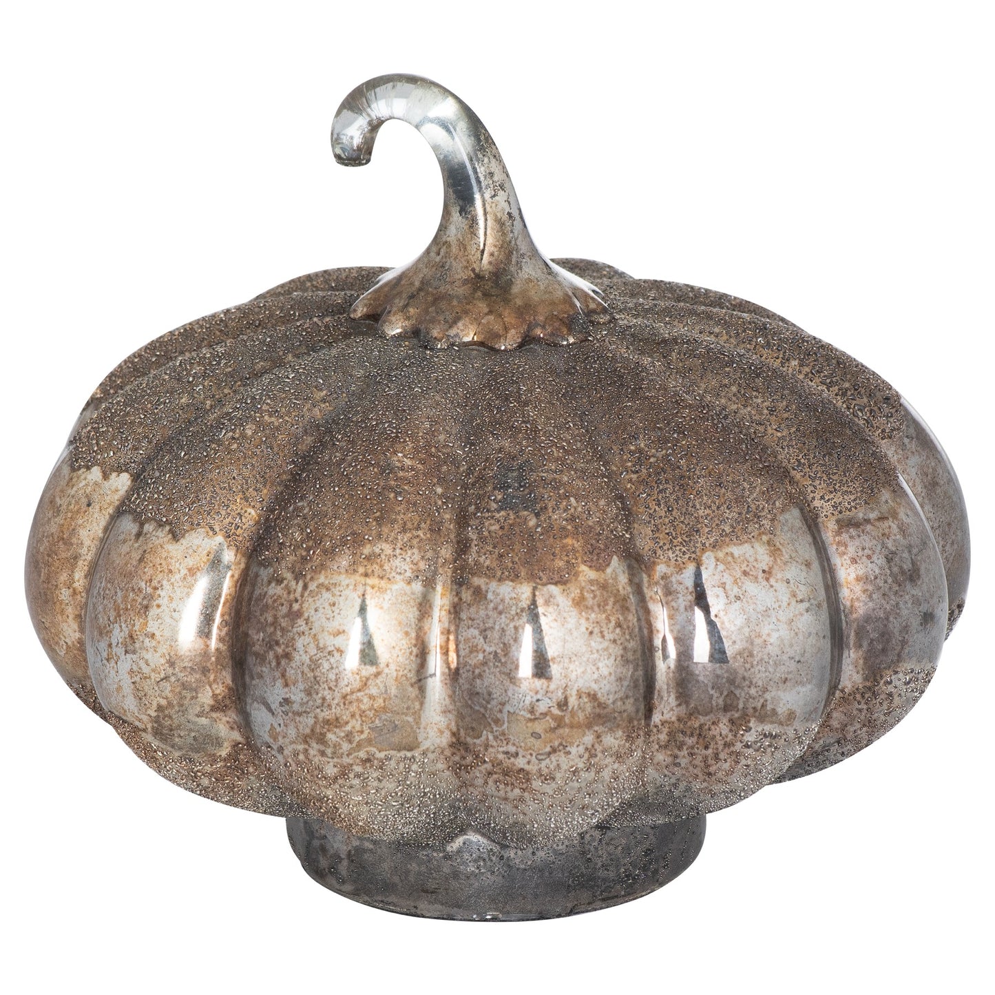 The Lustre Collection Decorative Burnished Mini Pumpkin