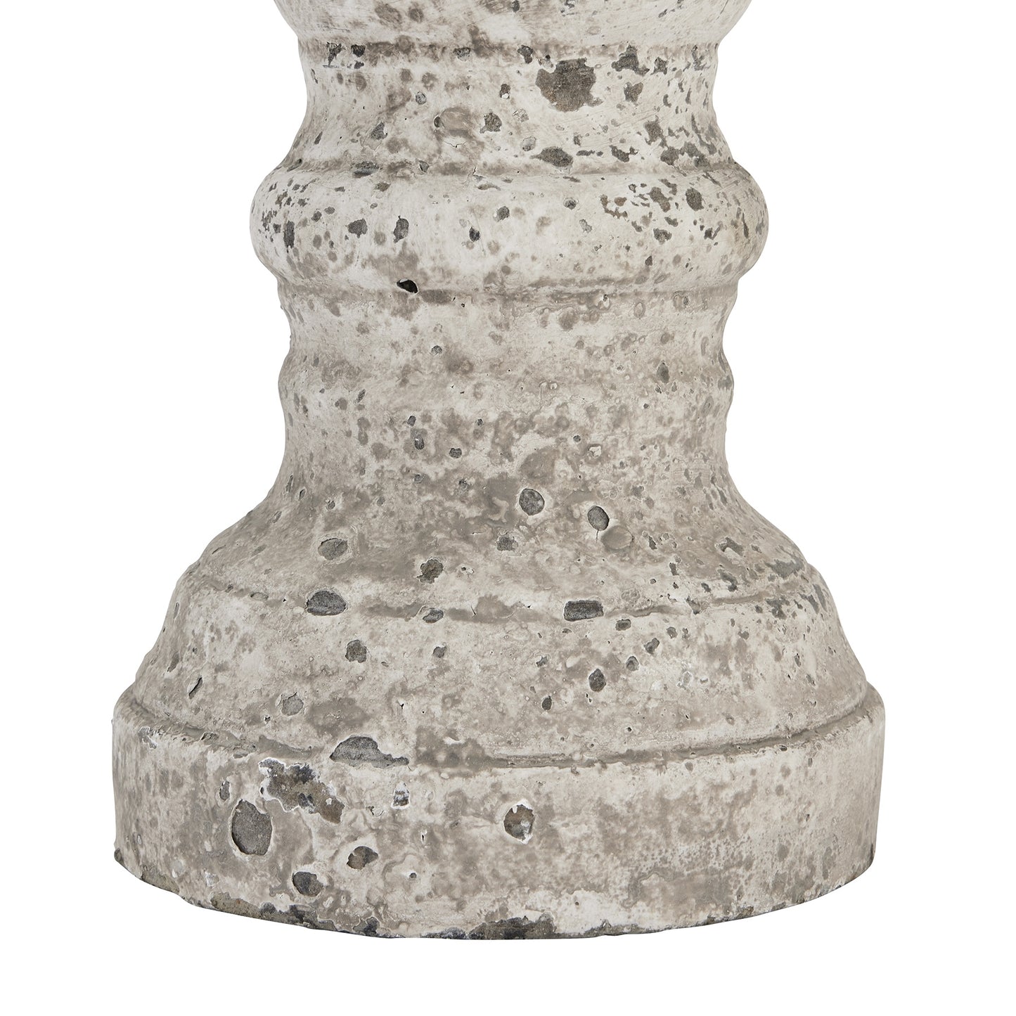 Small Stone Ceramic Column Candle Holder