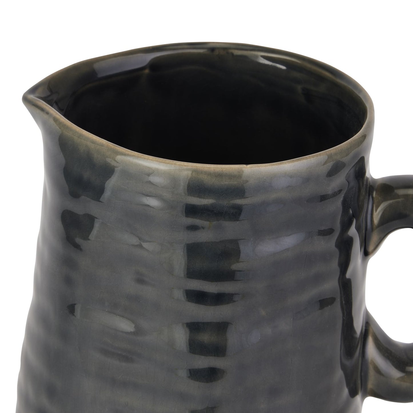 Seville Collection Navy Stoneware Jug