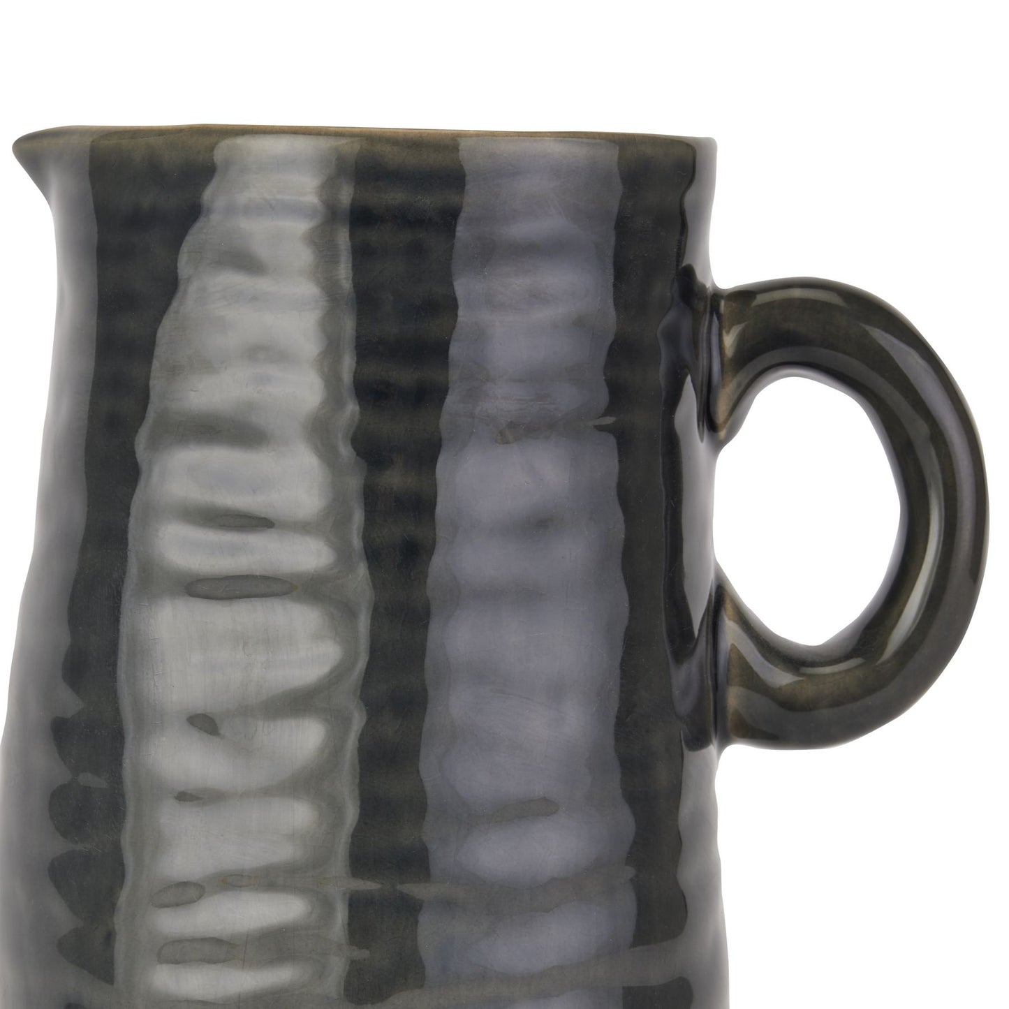 Seville Collection Navy Stoneware Jug