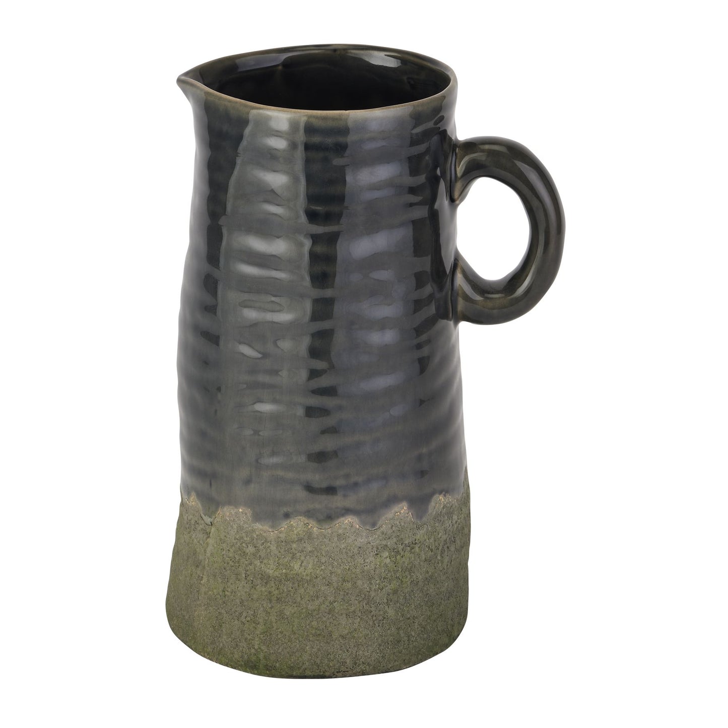 Seville Collection Navy Stoneware Jug